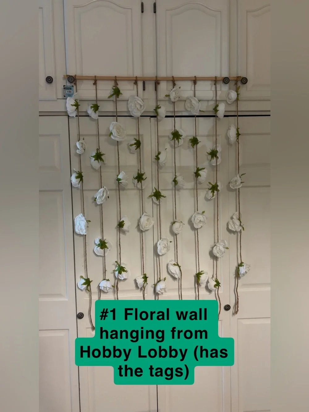 Set Of 2 Hobby Lobby Floral Wall Hangings Each 38in X 48in The Spring Shop